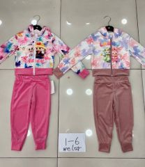Komplety dziewczynka (1-6LAT/6kompletów)