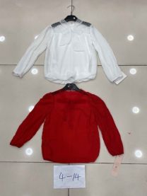 Bluzka dziewczęca (4-14LAT/6szt)