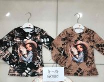 Bluzka dziewczęca (4-14LAT/6szt)