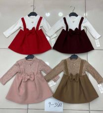 Sukienki dzieci (9-36m/6szt)