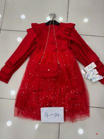 Sukienki dziewczynka (4-14LAT/6szt)