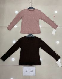 Bluzka dziewczęca (4-14LAT/6szt)