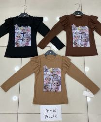 Bluzka dziewczęca (4-14LAT/6szt)