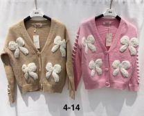 Swetry dziewczęce (4-14LAT/6szt)