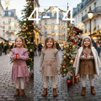 Sukienki dzieci (4-14LAT/6szt)