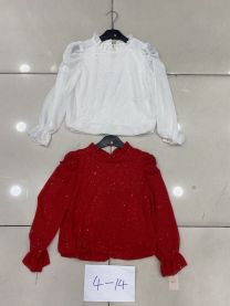 Bluzka dziewczęca (4-14LAT/6szt)