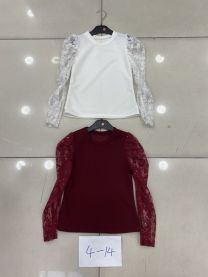 Bluzka dziewczęca (4-14LAT/6szt)