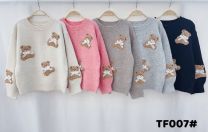 Swetry dziewczęce (4-14LAT/6szt)