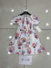 Sukienki dziewczynka (4-14LAT/6szt)