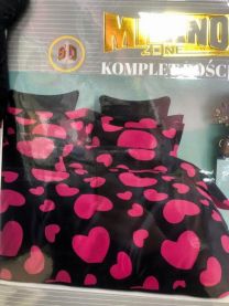 Komplet pościeli 3 częściowy (160x200cm/6kompletów)