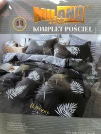 Komplet pościeli 3 częściowy (160x200cm/6kompletów)