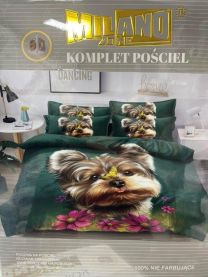 Komplet pościeli 3 częściowy (160x200cm/6kompletów)