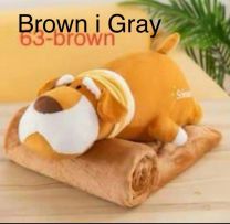 Maskotki która ma kocyk (120x150cm/5szt)