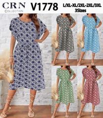 Sukienki damskie (L-3XL/12szt)