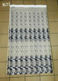 Firanki gotowe kolor (160x400cm/12szt)