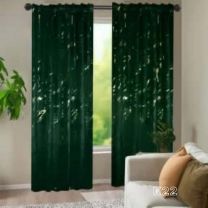 Zasłona welurowa  ze złotym wzorem taśma WAVE-2szt (145X250cm/6szt)