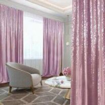 Zasłona welurowa  ze złotym wzorem taśma WAVE-2szt (145X250cm/6szt)