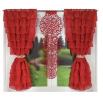 Komplet firan + panel dekoracyjny (Firana - 145x160cm x2-Panel - 50x135cm/6kpt)