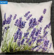 Wielkanocna poszewka dwustronna len drukowana welurowa (40x40cm/12szt)