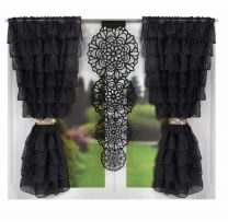 Komplet firan + panel dekoracyjny (Firana - 145x160cm x2-Panel - 50x135cm/6kpt)