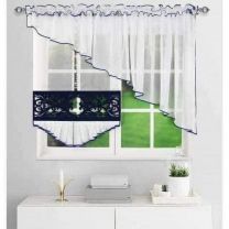 Komplet firan z panelem-Firana - 400x130cm-Panel - 80x140cm