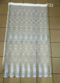 Firanki gotowe kolor (160x400cm/12szt)