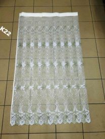 Firanki gotowe kolor (160x400cm/12szt)