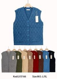 Sweter - kamizelka (M-XL/8szt )