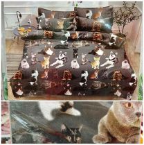 Komplet pościeli 3 częściowy (160x200cm/6kpt)