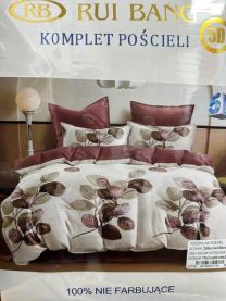 Komplet pościel 3 częściowy (200x220cm/6kompletów)