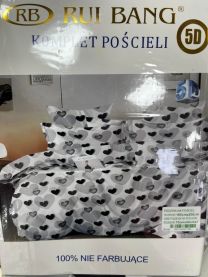 Komplet pościeli 3 częściowy (160x200cm/6kpt)