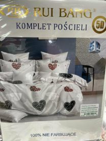 Komplet  pościel 3 częściowy(200x220cm/6kompletów)