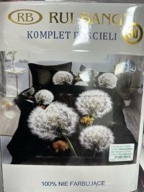 Komplet  pościel 3 częściowy(200x220cm/6kompletów)