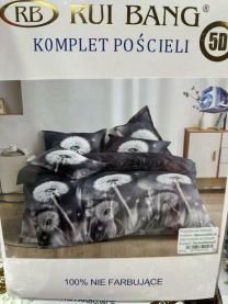 Komplet pościel 3 częściowy (160x200cm/5kompletów)