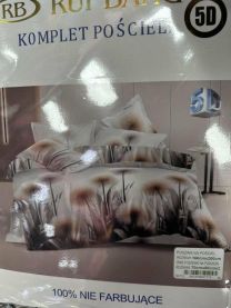 Komplet pościel 3 częściowy (160x200cm/5kompletów)