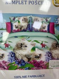 Komplet pościel 3 częściowy (160x200cm/6kompletów)