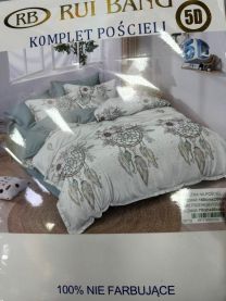 Komplet pościel 3 częściowy (160x200cm/6kompletów)