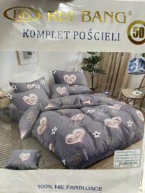Komplet  pościel 3 częściowy(200x220cm/6kompletów)