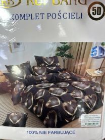 Komplet pościel 3 częściowy (160x200cm/6kompletów)