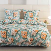 Komplet pościel 3 częściowy (140x200cm/6kompletów)