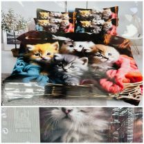 Komplet pościeli 3 częściowy (160x200cm/5kompletów)