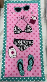 Ręczniki plażowe (80x150cm/12szt)