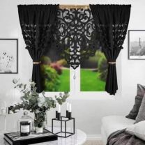 Firanki gotowe (Firany-  145x160cm x2szt-Panel -   90x120cm  x1sz/6szt)