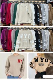 Bluzy bez kaptura damskie (uniwersalny/12szt)