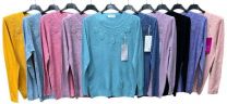 Swetry damskie (L-3XL/10szt)