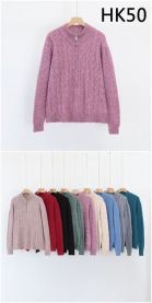 Swetry damskie (M-2XL/10 szt)