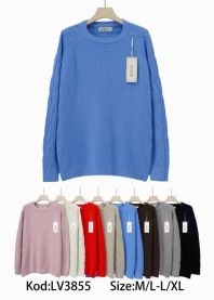 Swetry damskie (M-XL/8szt)