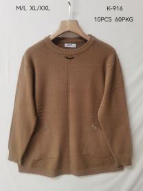 Swetry damskie (M-2XL/10szt)