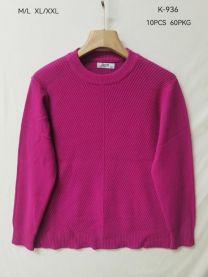 Swetry damskie (M-2XL/10szt)