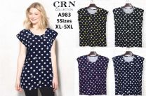 Bluzka damska (XL-5XL/12szt)